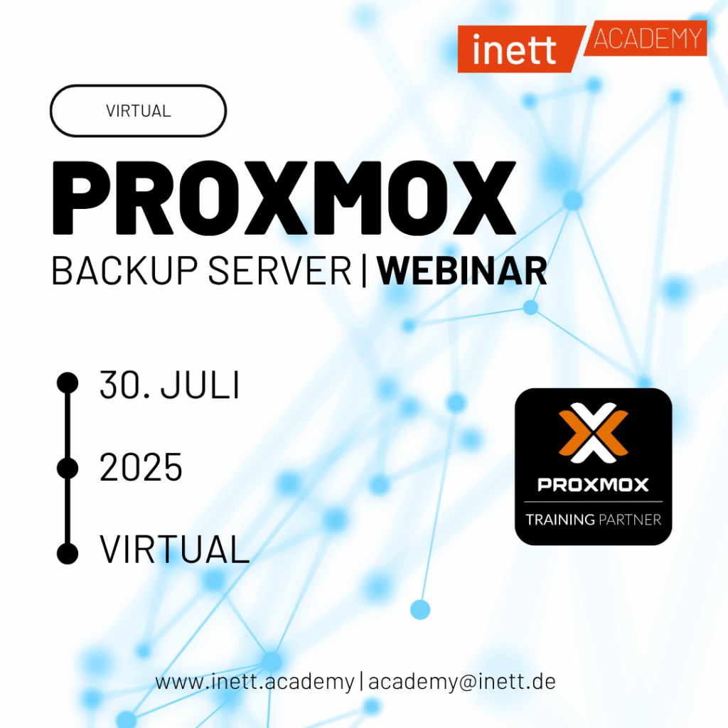 Symbolbild für Webinar | Vorstellung Proxmox Backup Server – Webinar am 30. Juli 2025