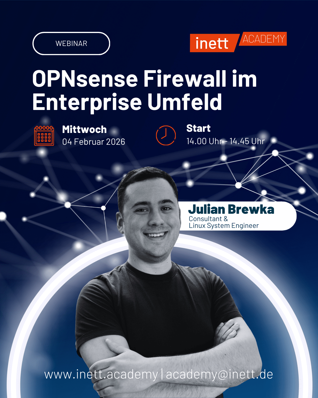 Webinar | OPNsense Firewall im Enterprise Umfeld // 04.02.2026