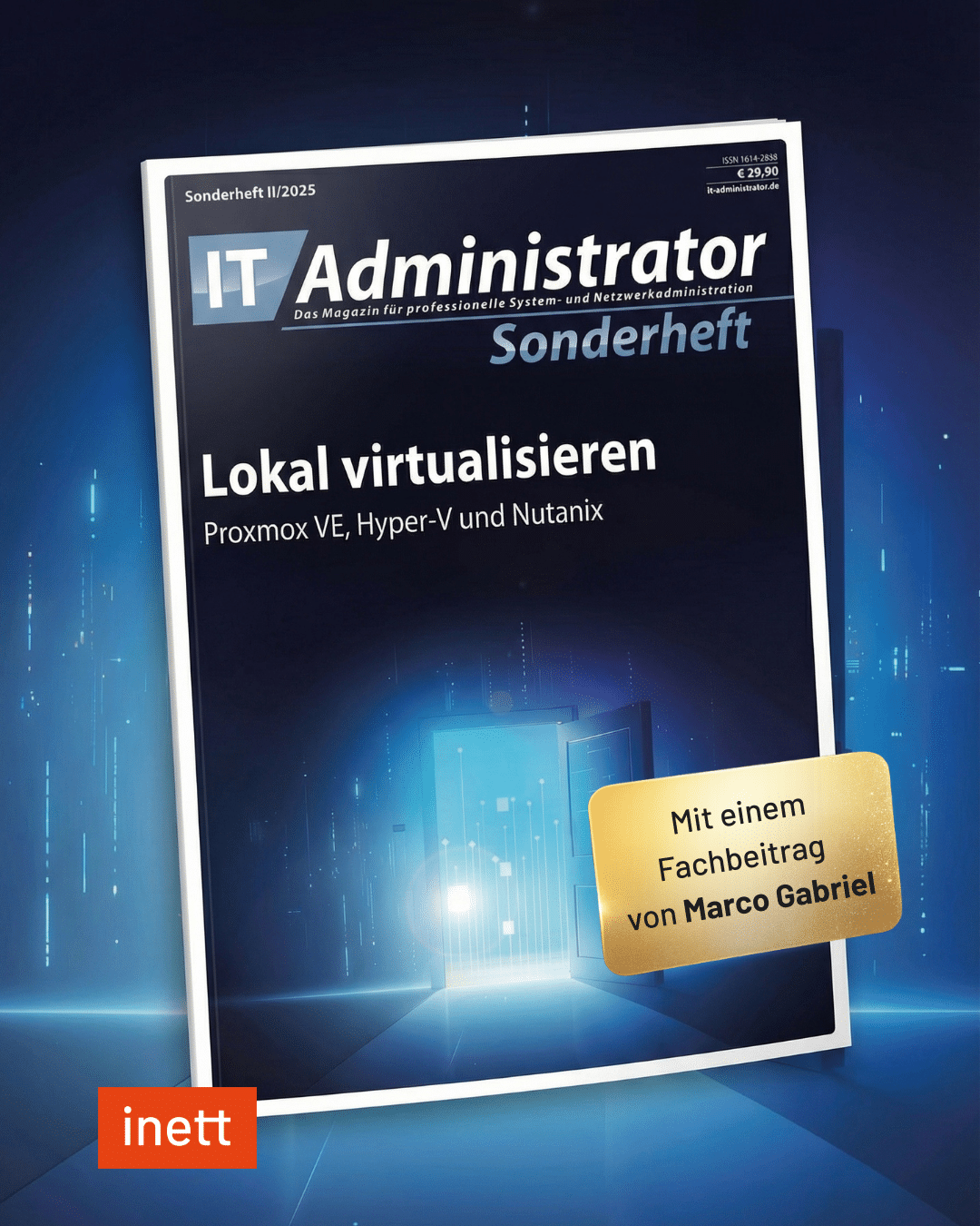 Fachartikel im IT Administrator: Proxmox VE SDN aus der Praxis von Marco Gabriel